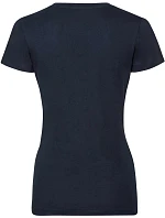 Russell Athletic 108F Dámske tričko Pure Organic 10.108F francúzska námornícka modrá