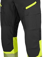 ProJob 6528 Waistpants Stretch (146–156) Elastické bezpečnostné nohavice 64.528L žlté/čierne