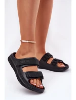 Dámské Pěnové Sandály Se Zipem Big Star Černé model 21694586 - Big Star Shoes