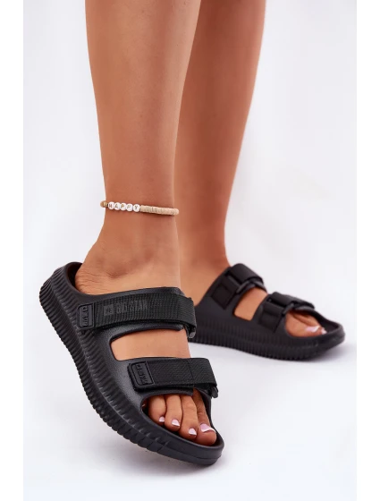 Dámské Pěnové Sandály Se Zipem Big Star Černé model 21694586 - Big Star Shoes
