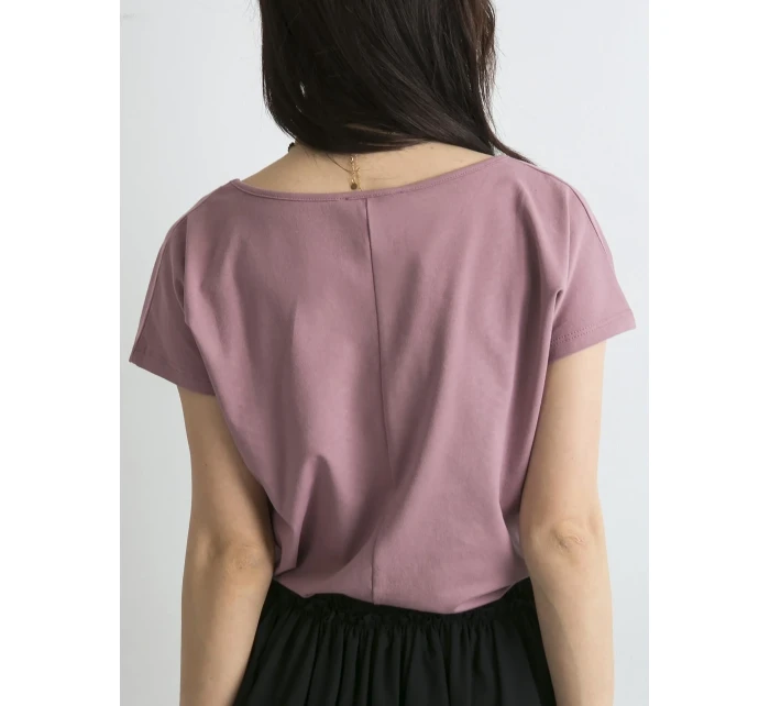 Tričko RV BZ model 14831248 tmavě růžová - FPrice Tričko RV BZ model 14831248 tmavě růžová - FPrice