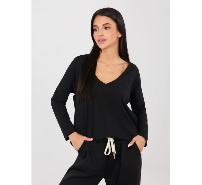 Bluzka RV BZ model 21888918 czarny - FPrice Bluzka RV BZ model 21888918 czarny - FPrice