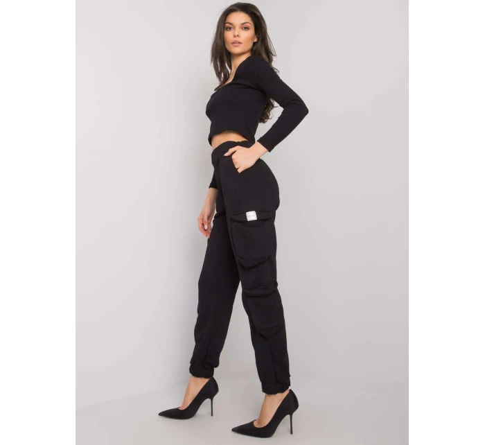 Tepláky RV DR 7364.01P čierna