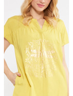 Monnari Mini šaty Dámské šaty se vzorem Multi Yellow