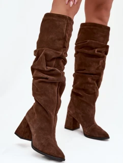 Topánky na podpätku model 219401 Krok vo veľkom štýle