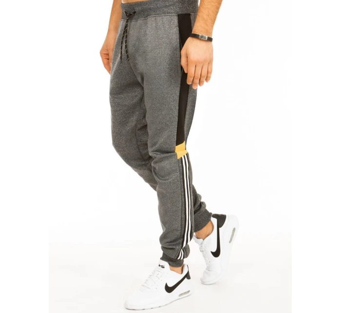 Pánské tmavě šedé tepláky Dstreet model 21962645 - FashionStreet