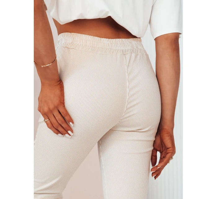 Dámské kalhoty s a bílými pruhy Dstreet model 21976266 - FashionStreet