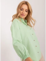 Koszula BP KS model 21215664 pistacjowy - FPrice Koszula BP KS model 21215664 pistacjowy - FPrice