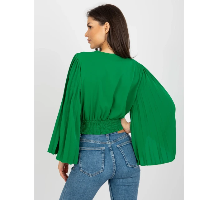 Halenka DHJ BZ model 18408672 zelená - FPrice Halenka DHJ BZ model 18408672 zelená - FPrice