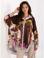 IT košeľa KS 18729.12 hnedá IT košeľa KS 18729.12 hnedá