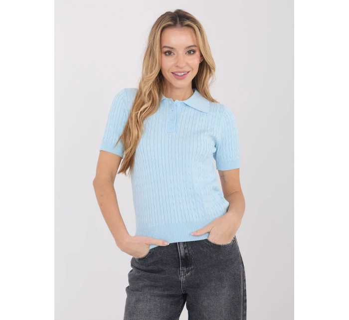 Jumper PM SW CV6679.32 svetlomodrý Jumper PM SW CV6679.32 svetlomodrý