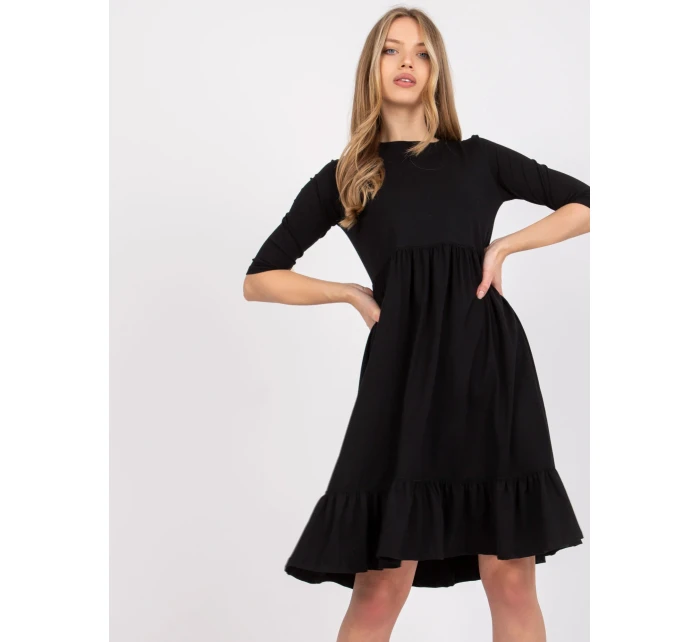 Šaty RV SK model 17047303 černá - FPrice Šaty RV SK model 17047303 černá - FPrice