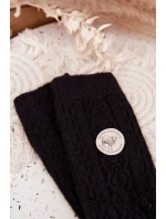 Dámske vlnené ponožky - čierne Dámske vlnené ponožky - čierne