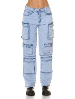 Sexi džínsy J209F svetlomodré - Koucla