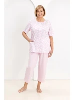 Pyžamo model 21890506 cr/r 2XL3XL W26 dámské rozepínací - Regina