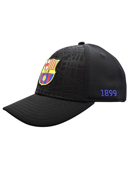 baseballová čepice Kšiltovka Cross Black model 20975517 - FC BARCELONA