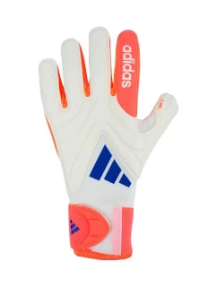 Brankárske rukavice adidas Copa League bielo-oranžové JN5343