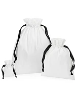 W 121 Bavlněný pytel s stuhou soft white/black model 22518286 - Westford Mill W 121 Bavlněný pytel s stuhou soft white/black model 22518286 - Westford Mill