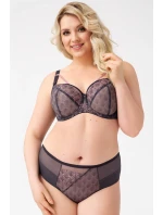 Dámské kalhotky šedé model 18032448 - Gorsenia Dámské kalhotky šedé model 18032448 - Gorsenia