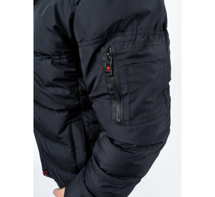 Pánska zimná bunda GLANO - čierna