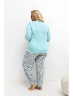 ~Plus Size Pyžamo model 221184 Forever Pink ~Plus Size Pyžamo model 221184 Forever Pink