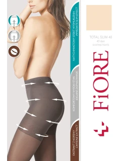 Fiore Total Slim 40 den M5207 farba:svetlá prírodná
