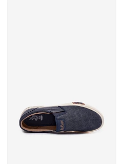 Pánské tenisky Slip On model 22101674 tmavě modré - Lee Cooper