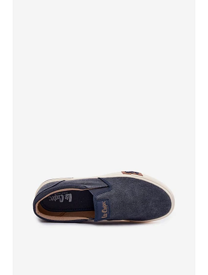 Pánské tenisky Slip On model 22101674 tmavě modré - Lee Cooper