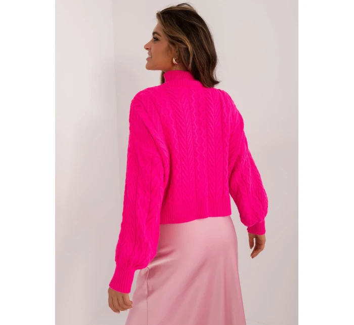 Sveter BA SW 0827.25 fluo ružový Sveter BA SW 0827.25 fluo ružový