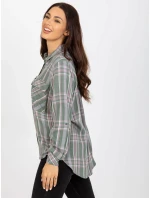 Halenka model 17790419 khaki barva - FPrice Halenka model 17790419 khaki barva - FPrice