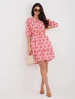 Šaty D74516M30485B koralová