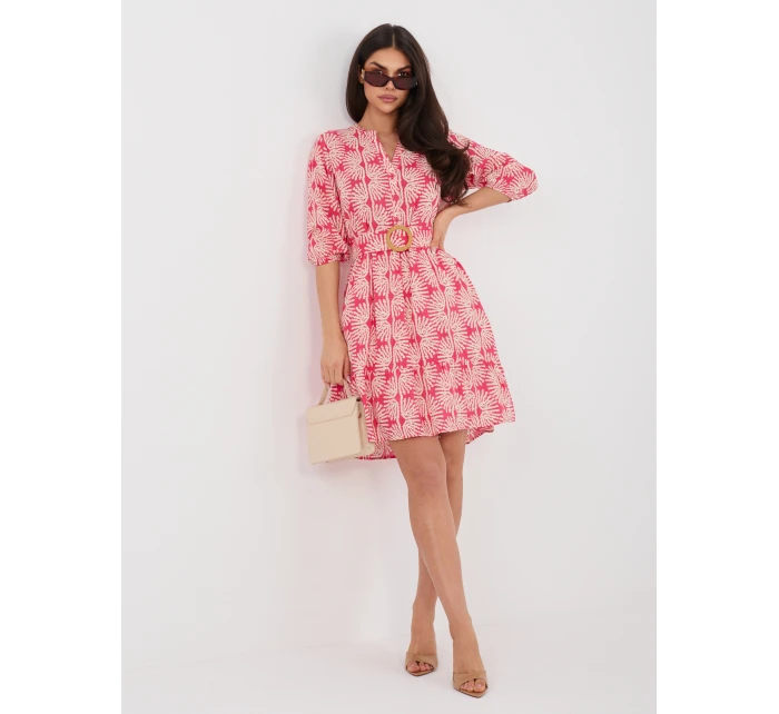 Šaty D74516M30485B koralová