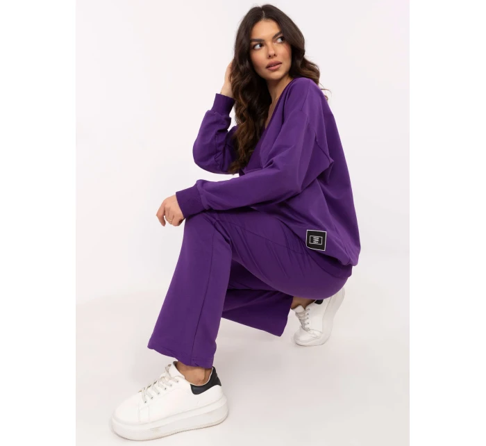 Komplet EM KMPL model 20822517 ciemny fioletowy - FPrice Komplet EM KMPL model 20822517 ciemny fioletowy - FPrice