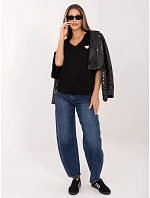 Bluzka RV BZ model 22072951 czarny - FPrice Bluzka RV BZ model 22072951 czarny - FPrice