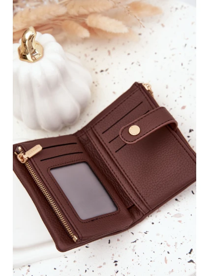 Dámska peňaženka z ekokože Ilissea - čokoládová