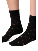Dámske vzorované ponožky 099