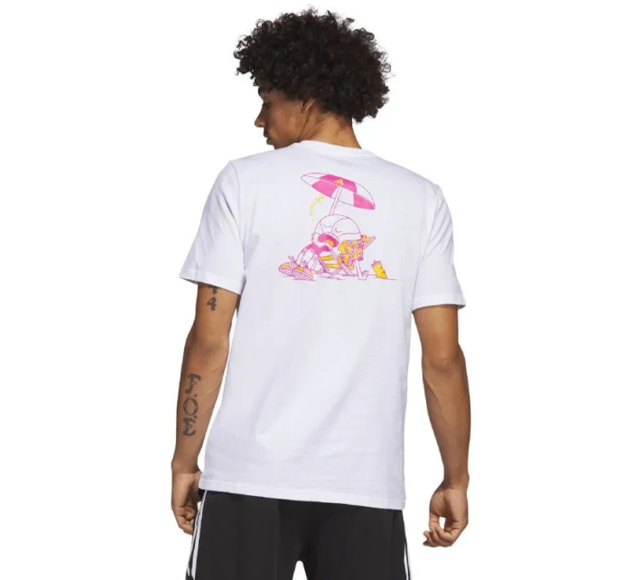 Adidas Lil Stripe Spring Break Graphic Basketbalové tričko s krátkym rukávom M IC1868