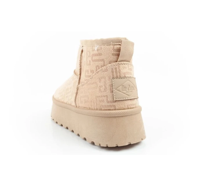 snow boots winter fashion boots beige dámské model 21406183 - Lee Cooper snow boots winter fashion boots beige dámské model 21406183 - Lee Cooper