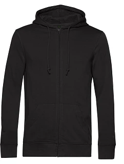 B&C Inspire Zipped Pánská mikina s kapucí black pure model 22483733