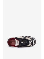 Sneakersy Damskie Daniel Lopez Just Dare SS2D4015 Zebra Beżowe