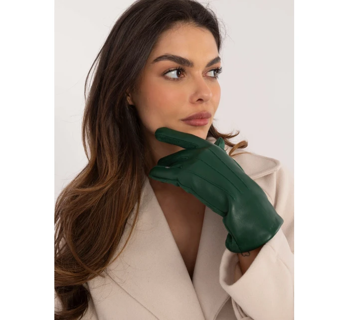 Rukavice AT RK model 20591884 tmavě zelené - FPrice