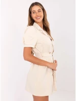 Šaty DHJ SK model 17445360 světle béžová - FPrice