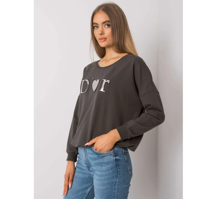 Mikina RV BL 0192.55P tmavá khaki Mikina RV BL 0192.55P tmavá khaki