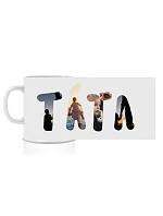 Personalizovaný klasický biely keramický hrnček s objemom 300 ml s nápisom „mama/tata/babička/dedko“ na základe fotografií Personalizovaný klasický biely keramický hrnček s objemom 300 ml s nápisom „mama/tata/babička/dedko“ na základe fotografií