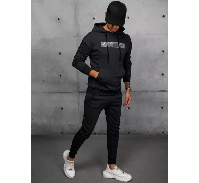 Pánské černé tepláky Dstreet model 21967475 - FashionStreet Pánské černé tepláky Dstreet model 21967475 - FashionStreet