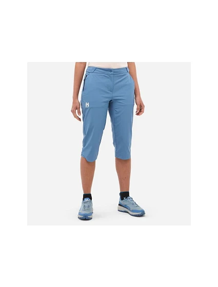 Dámské šortky model 22233959 STRETCH 3/4 PANT v modré barvě - Millet Dámské šortky model 22233959 STRETCH 3/4 PANT v modré barvě - Millet