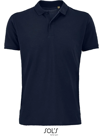 SOL'S Planet Men Pánske polo tričko z bio bavlny 25.3566 francúzska námornícka modrá