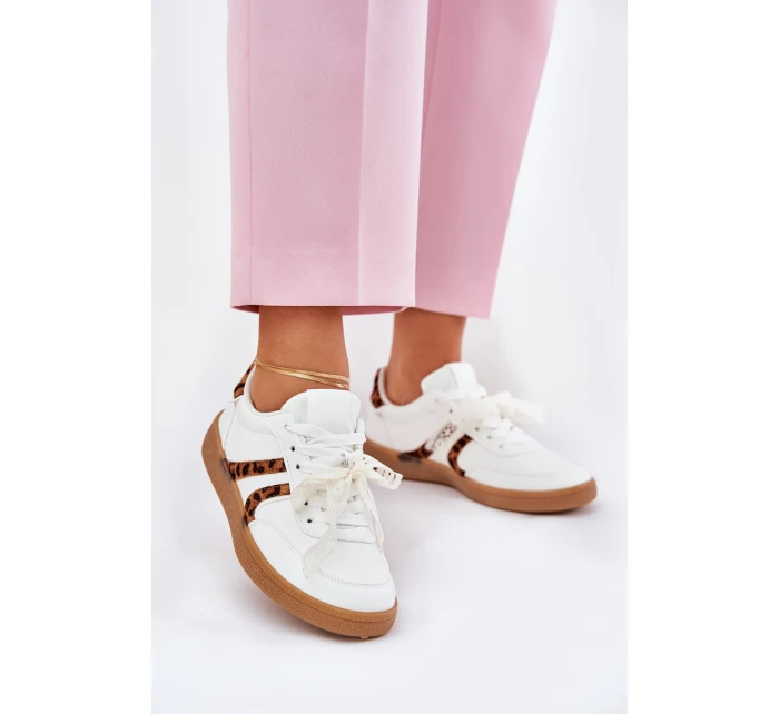 Nízké Dámské Tenisky S Bílé model 21689467 - Boto Nízké Dámské Tenisky S Bílé model 21689467 - Boto