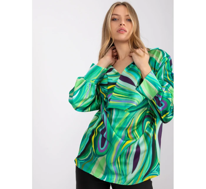 Blúzka DHJ BZ 15201.30 zelených Blúzka DHJ BZ 15201.30 zelených