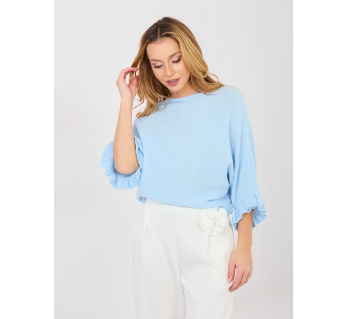 Jumper MI SW 3675.01P svetlo modrý